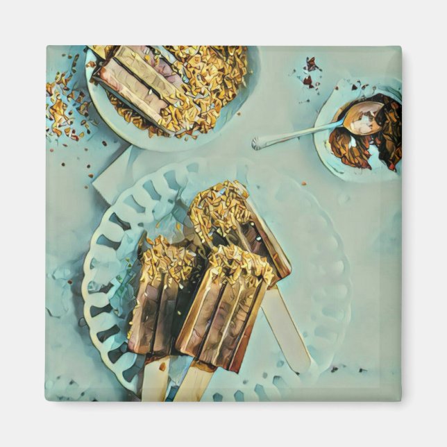 Glasskaka Magnet (Framsidan)