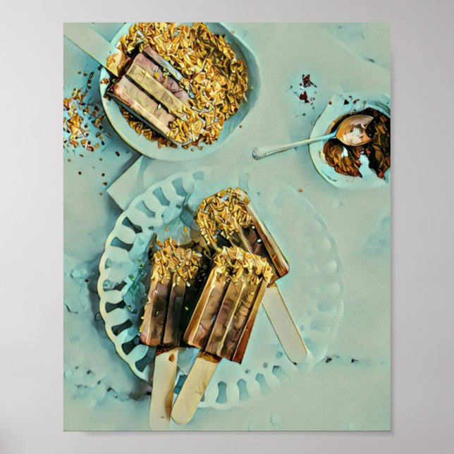 Glasskaka Poster (Framsidan)