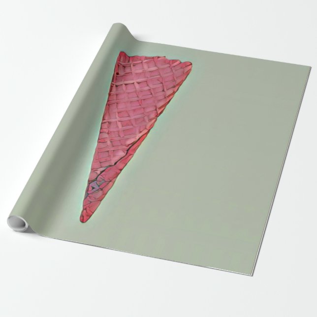 Glasskaka Presentpapper (Utrullad)