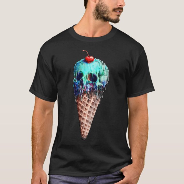 Glasskalle med Glass T Shirt (Framsida)