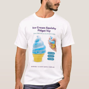Glasskålstillbehör Kawaii Stresslindring Fidget To T Shirt