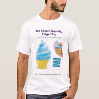 Glasskålstillbehör Kawaii Stresslindring Fidget To T Shirt