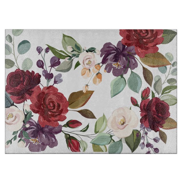 Glasskärande geometrisk flagga i Vit ros Guld (Framsidan)