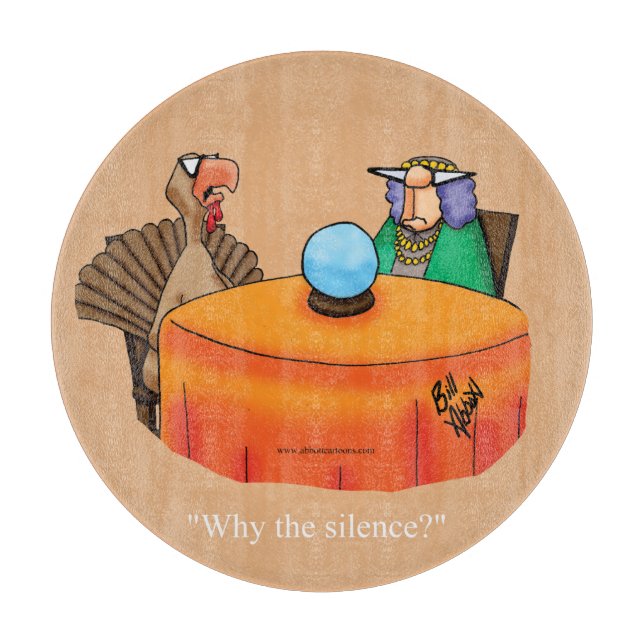 Glasskärning i thanksgiving Humor (Framsidan)