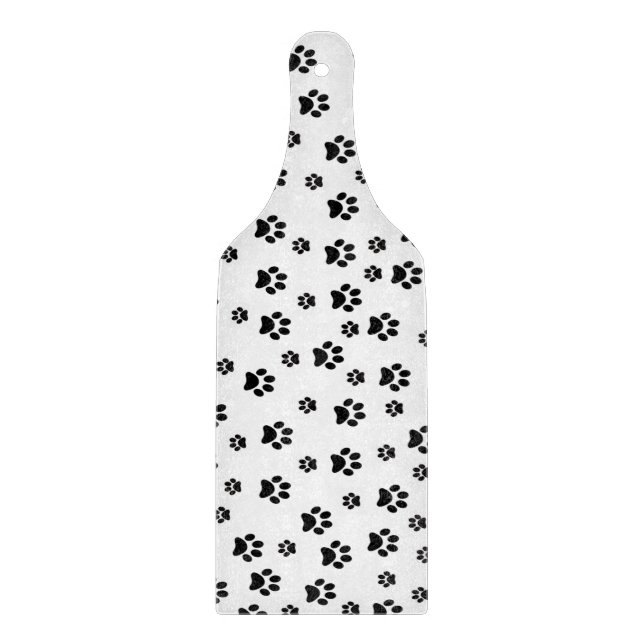 Glasskärning Katt Hund Tassar (Framsidan)