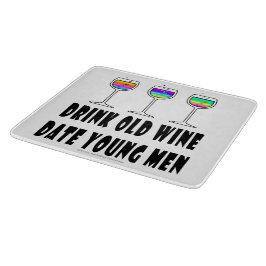 GLASSKÄRNING SKÄRBORD DRICK GAMMAL VIN, DATERAD UN