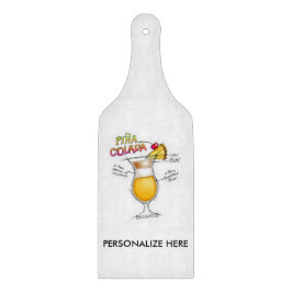 GLASSKÄRNINGSBORD - PINA COLADA RECEPT KONST