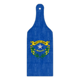 Glasskärningspadda med Nevada flagga