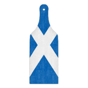 Glasskärningspadlar - Skottland flagga