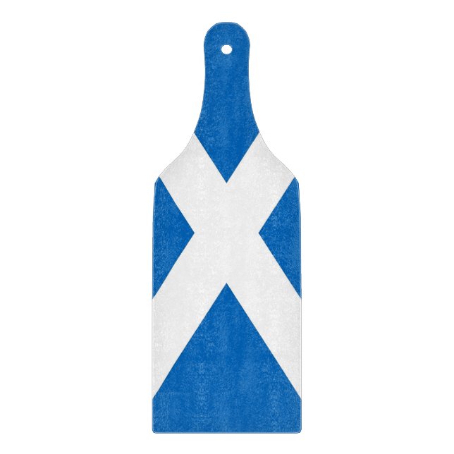 Glasskärningspadlar - Skottland flagga (Framsidan)