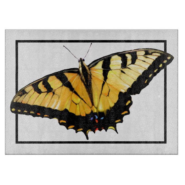 Glasskärningsspets Tiger Swallowtail (Framsidan)