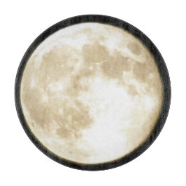 Glasskärpbord av måne | m3galleryStudio