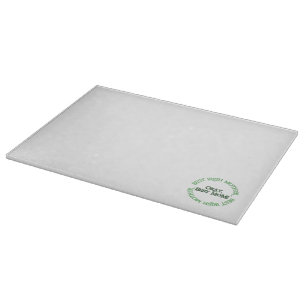 Glasskärpbord för bästa irländska Mor