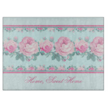 Glasskärskivor av personlig shabby chic