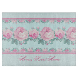 Glasskärskivor av personlig shabby chic