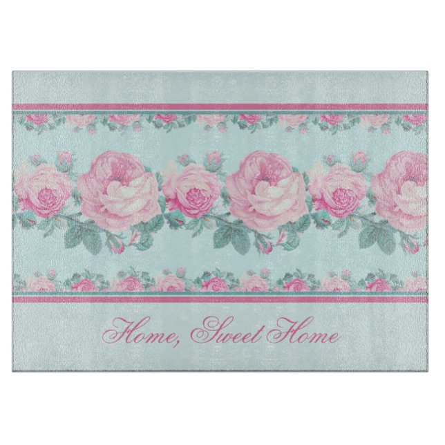 Glasskärskivor av personlig shabby chic (Framsidan)