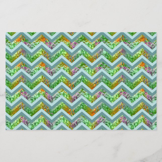 Glasskikt ZigZag Brevpapper (Framsida)