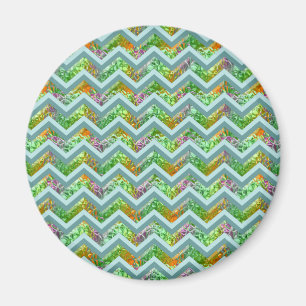Glasskikt ZigZag Magnet