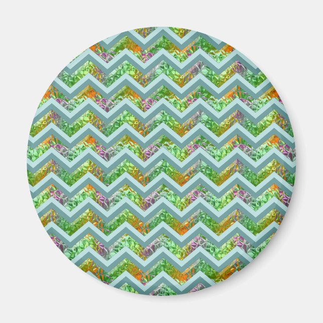 Glasskikt ZigZag Magnet (Framsidan)