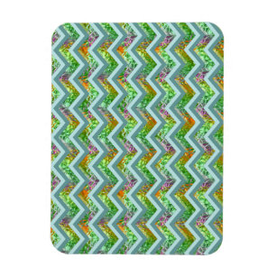 Glasskikt ZigZag Magnet