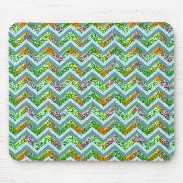 Glasskikt ZigZag Musmatta (Framsidan)