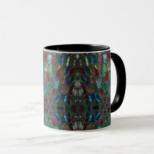 Glasskiktat Ringer Mugg