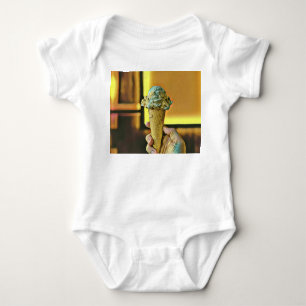 Glasskona av vintage t shirt