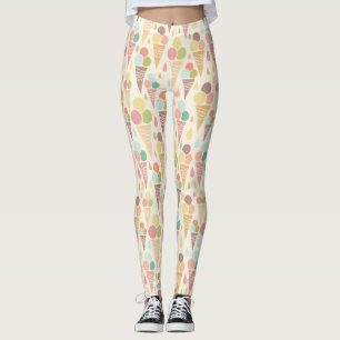 Glasskottemönster Leggings