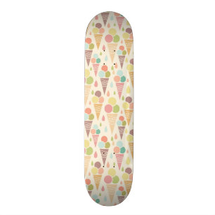 Glasskottemönster Skateboard Bräda 21,5 Cm