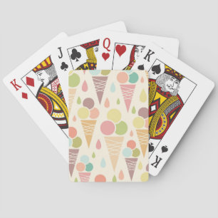 Glasskottemönster Spel Kort
