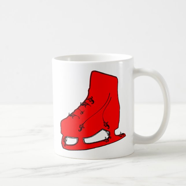 Glasskridskor Kaffemugg (Höger)