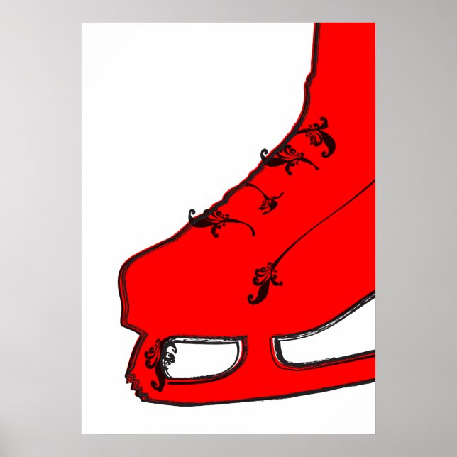 Glasskridskor Poster (Framsidan)