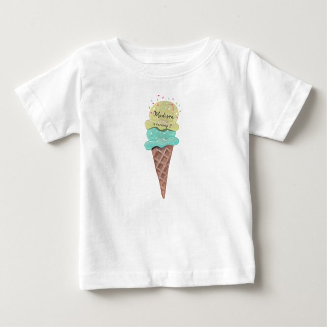 Glasskula | Babyflicka & Pojke | T-shirt (Framsida)