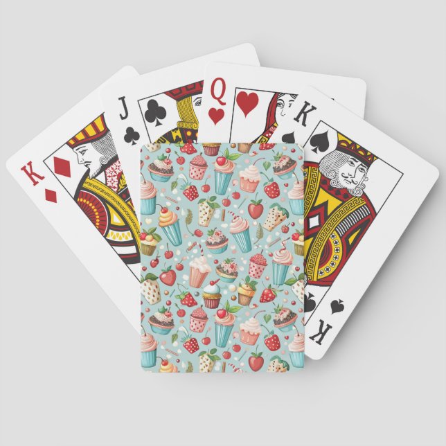 Glasskulle Glädje Casinokort (Baksidan)