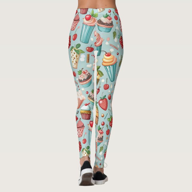 Glasskulle Glädje Leggings (Baksida)