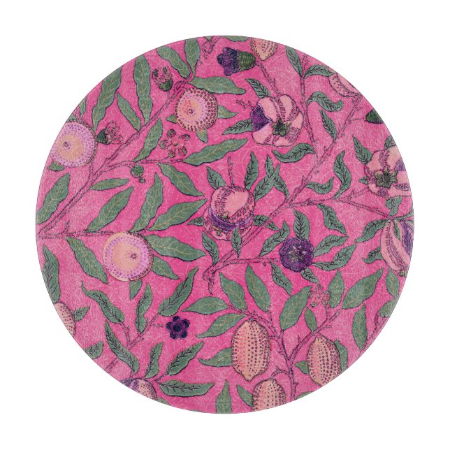 GLASSKYDD: WILLIAM MORRIS: POMEGRANAT (Framsidan)