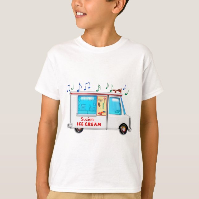 Glasslastbil T-shirt (Framsida)