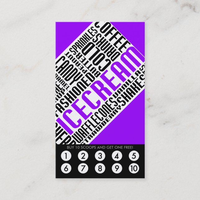 glasslojalitet (wordWEBs) Lojalitetskort (Framsida)