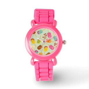 Glassmönster Armbandsur