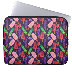 Glassmönster Lollymönster lollipop 6 Laptop Fodral