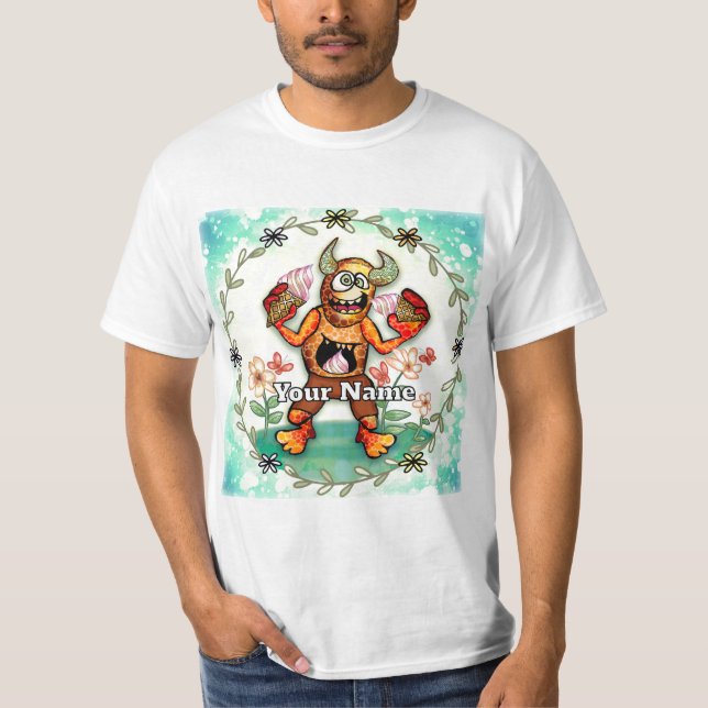 Glassmonster T Shirt (Framsida)