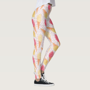 Glassmönsterdamasker Leggings