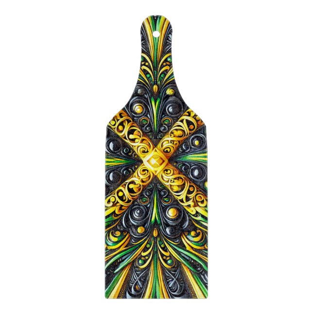 Glasspadar Jamaican Färg (Framsidan)