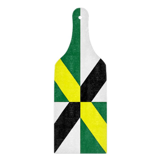 Glasspadar med flagga Monterey (Framsidan)