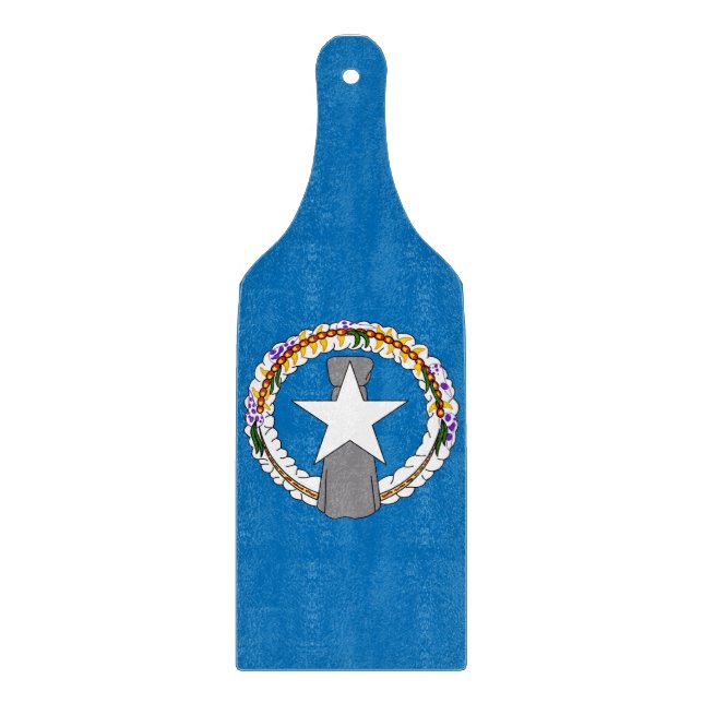 Glasspinnspadar Nordmariana-flagga (Framsidan)