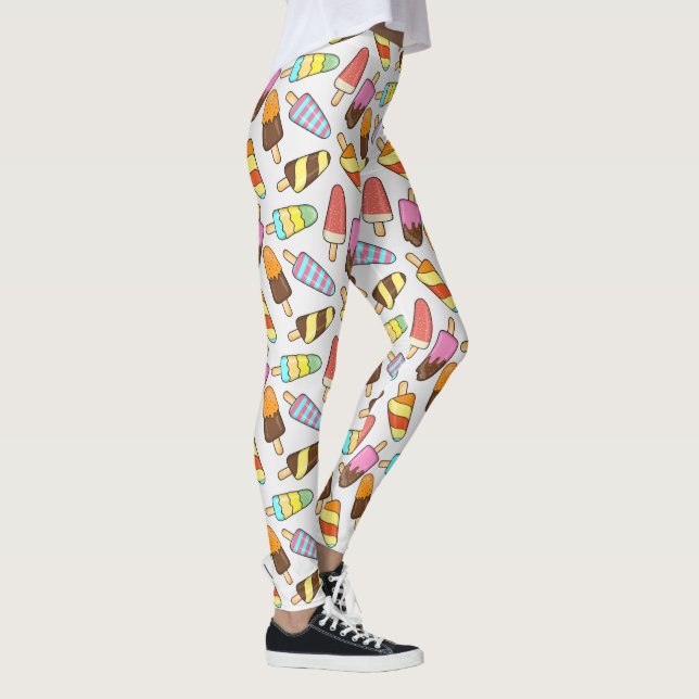GlassPopsiclesdamasker Leggings (Höger)