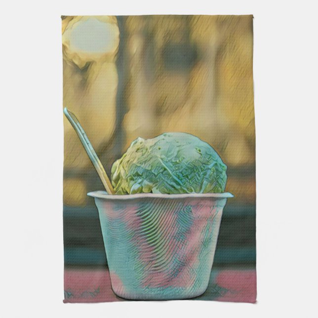 Glassrecept Kökshandduk (Vertikal)