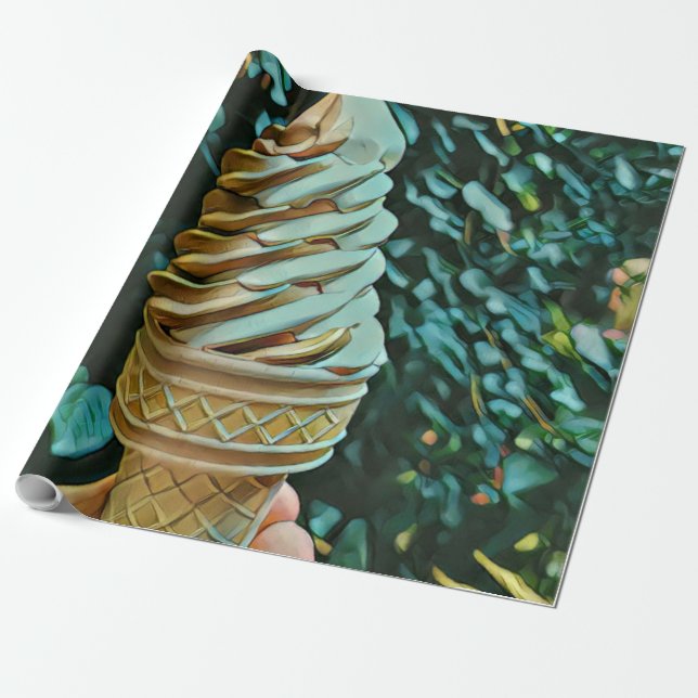 Glassrecept Presentpapper (Utrullad)
