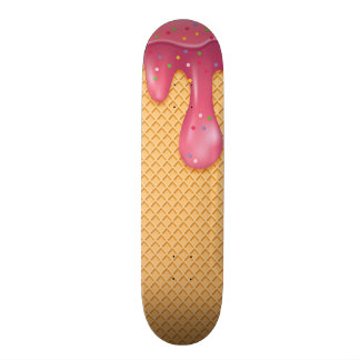 GlassSkateboard Mini Skateboard Bräda 18,5 Cm