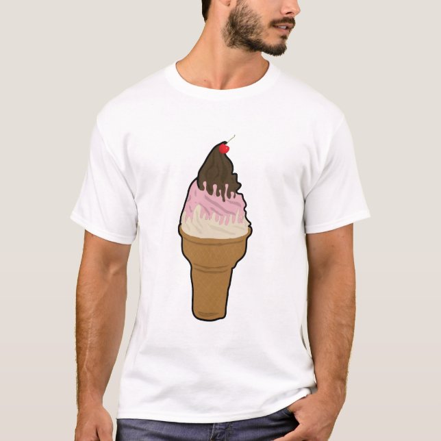 Glassskjorta T-shirt (Framsida)